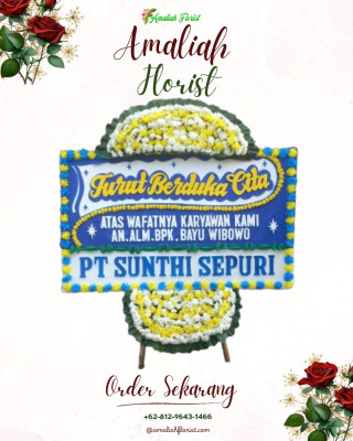 Papan Bunga Duka di Munjul