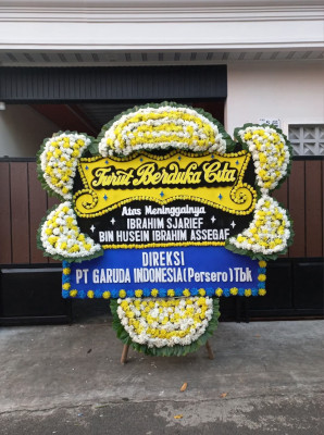 Papan Bunga Duka di Munjul