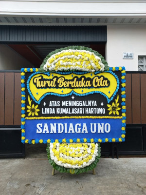 Papan Bunga Duka di Munjul